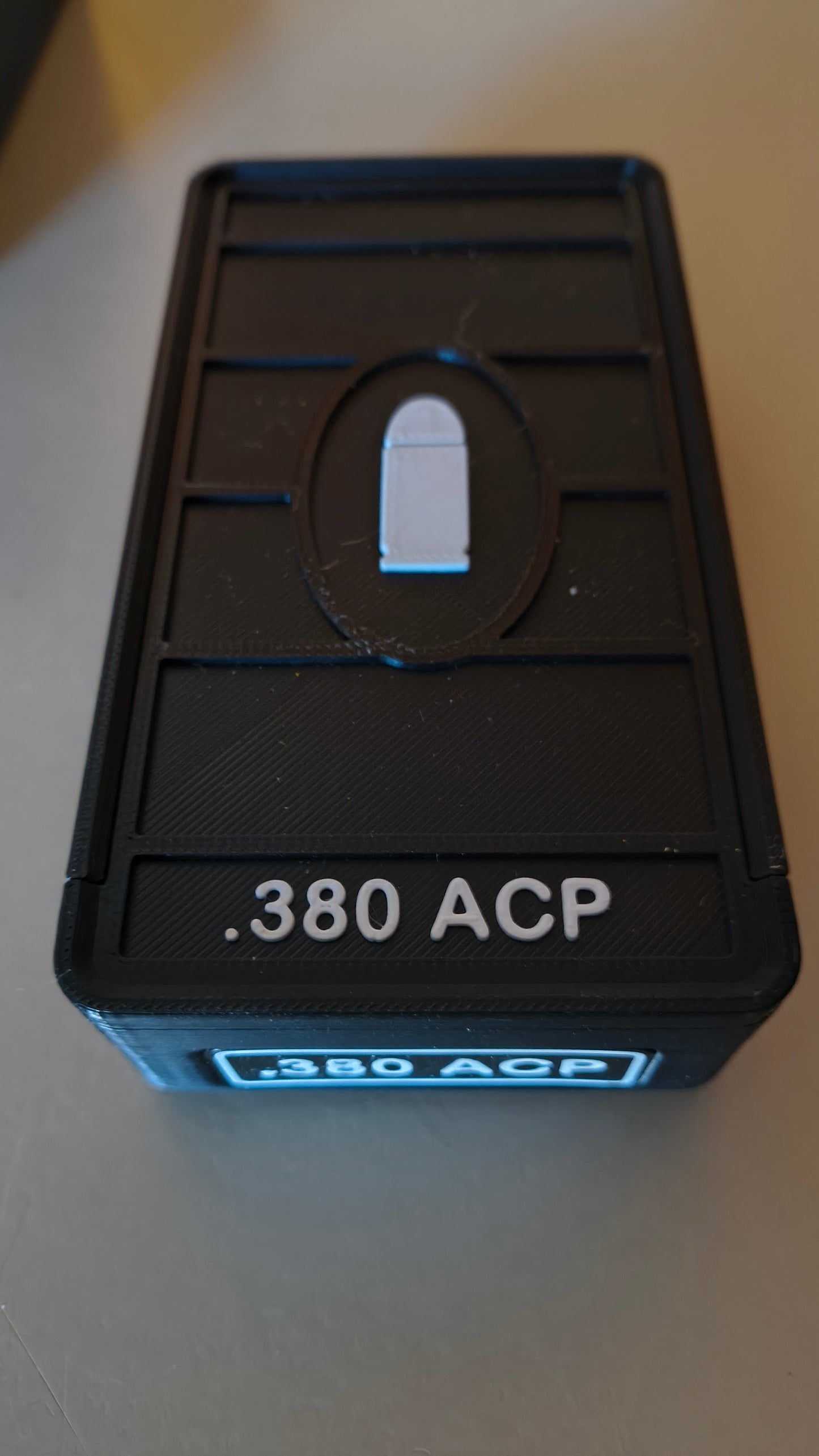 Ammo Storage Box .380 ACP 50 Rounds